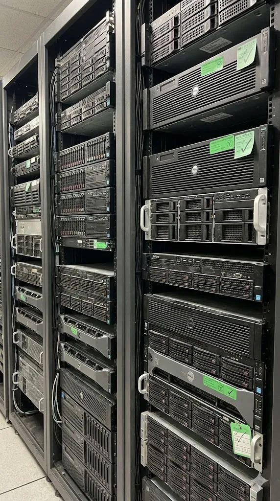 Servidor reacondicionado en rack